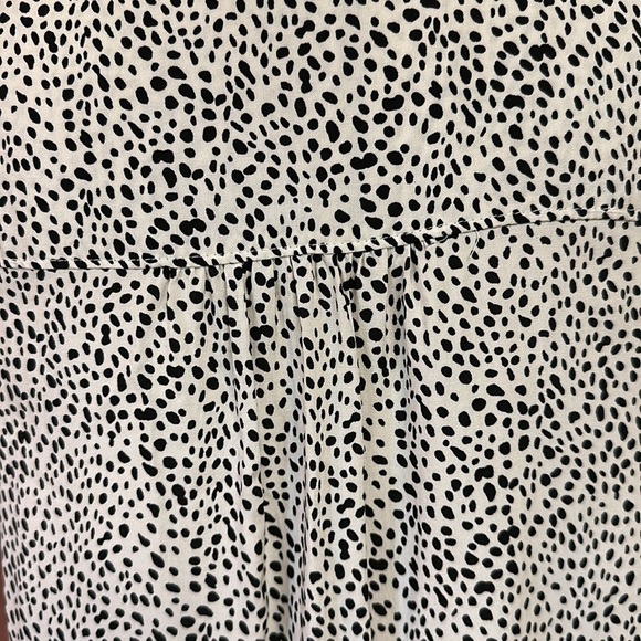 Portocruz Cheetah Sleeveless Button up Rayon Shift Swim Cover-up Beach Dress XL - Picture 5 of 9